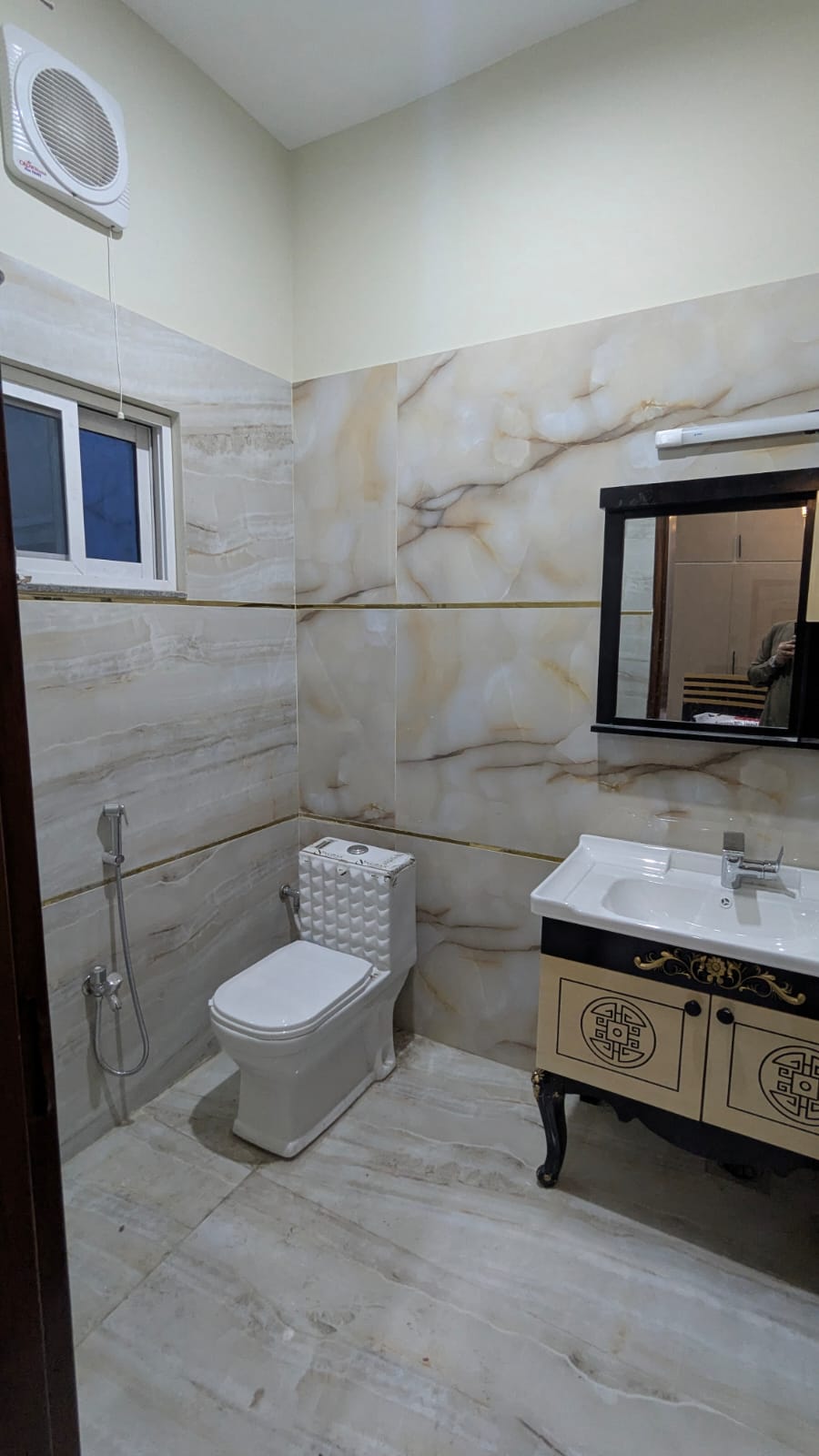 Girls hostel Johar Town Lahore — private attached washroom